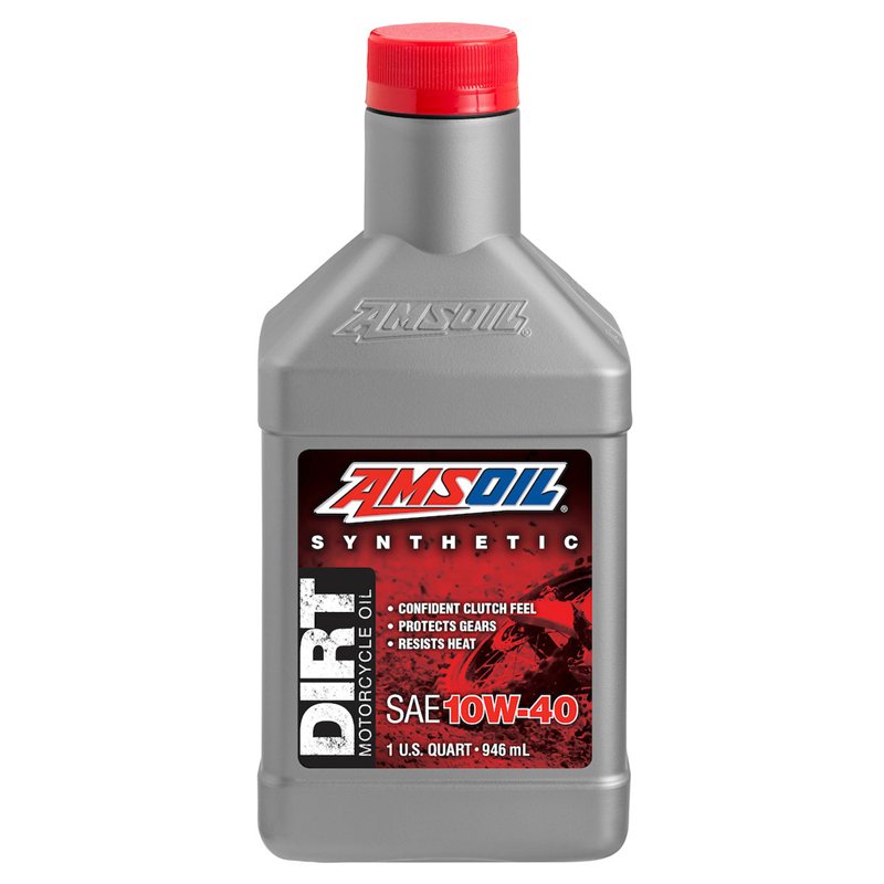 AMSOIL 10W-40 Synthetic Dirt Bike Oil